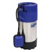 Sealey Submersible Stainless Water Pump Automatic 92ltr/min 40mtr Head 230V