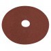 Sealey Fibre Backed Disc 125mm - 40Grit Pack of 25