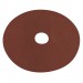 Sealey Fibre Backed Disc 125mm - 80Grit Pack of 25