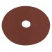 Sealey Fibre Backed Disc 125mm - 80Grit Pack of 25