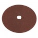 Sealey Fibre Backed Disc 175mm - 40Grit Pack of 25