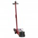 Sealey Air Operated Jack 60tonne Telescopic - Long Reach Low Entry