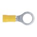 Sealey Easy-Entry Ring Terminal 10.5mm (3/8\") Yellow Pack of 100