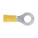 Sealey Easy-Entry Ring Terminal 8.4mm (5/16\") Yellow Pack of 100