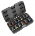 Sealey Lock-On Impact Socket Set 1/2\"Sq Drive 13pc 6pt Metric