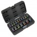 Sealey Impact Socket Set 3/8\"Sq Drive 17pc