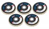 Sealey Felt Flap Disc 115mm 22mm Bore - Pack of 5