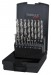 RUKO 19pcs. Set in Premium plastic case Plastic case, ground drills 1-10mm/0.5mm