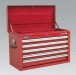 Sealey Topchest 5 Drawer with Ball Bearing Runners - Red