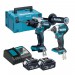 Makita 18V Li-ion LXT 2 Pc Brushless Combo Kit