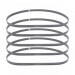 Makita B-40559 Bandsaw Blades 18TPI (5 pack)
