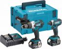 MAKITA DLX2145TJ 18V 5.0AH LI-ION LXT CORDLESS COMBI DRILL & IMPACT DRIVER TWIN PACK - £294.52 Inc VAT