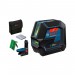 Bosch Green Self Level Cross Hair Laser Level (GCL 2-50 G) RM10 mount, visible range 15m, 4x AA battery, in cardboard bo