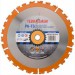 300mm Terrasaur P6-TS Carbide Cluster Saw Blade for Tree Roots & Soil, Plastic, Railway Sleepers & Groundwork