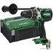 HiKOKI 18V Brushless Combi Drill Body Only with stackable case